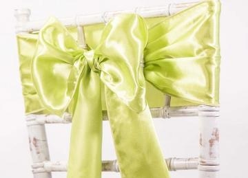 Satin Sash   Olive