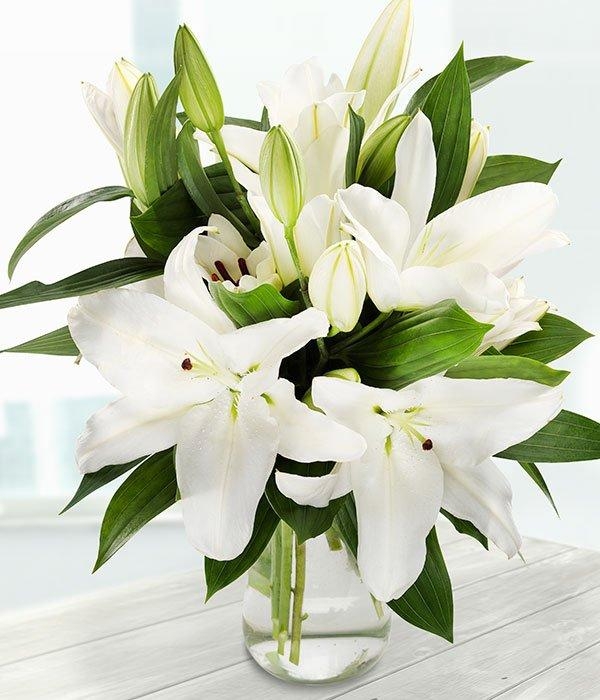 Pure White Lilies*