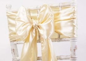 Satin Sash   Gold