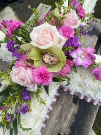 Pink Rose and Orchid Based Cross